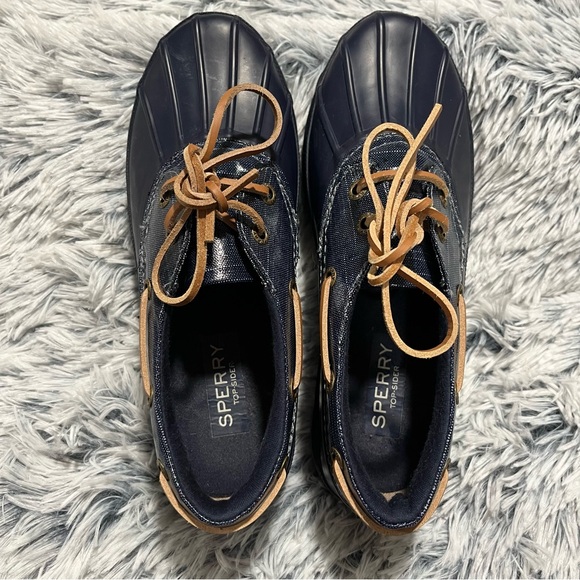 Sperry Shoes - Sperry Navy and Tan Duck Boots